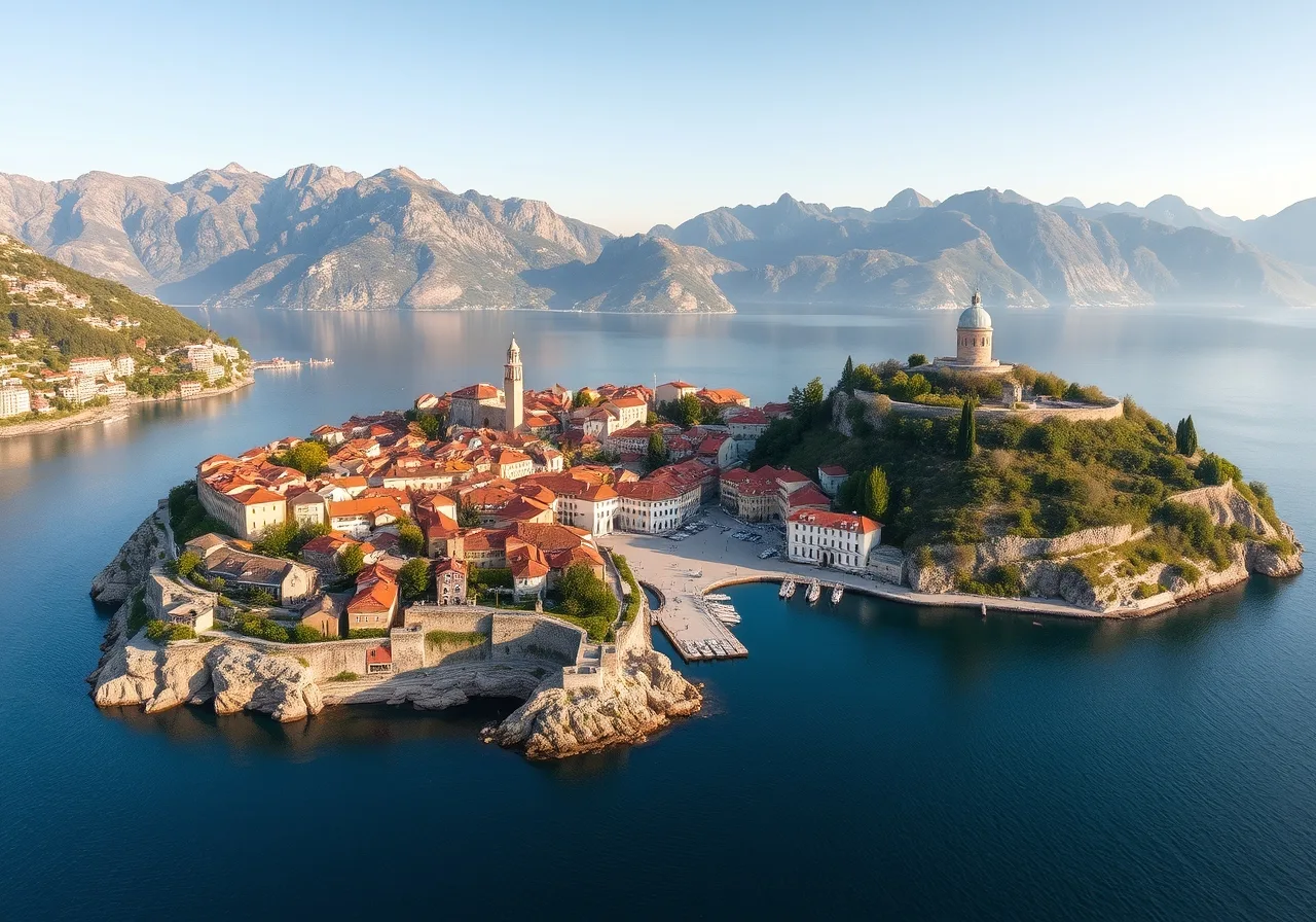 UNESCO památky v Černé Hoře, opevněné staré město Kotor nad Bokou Kotorskou